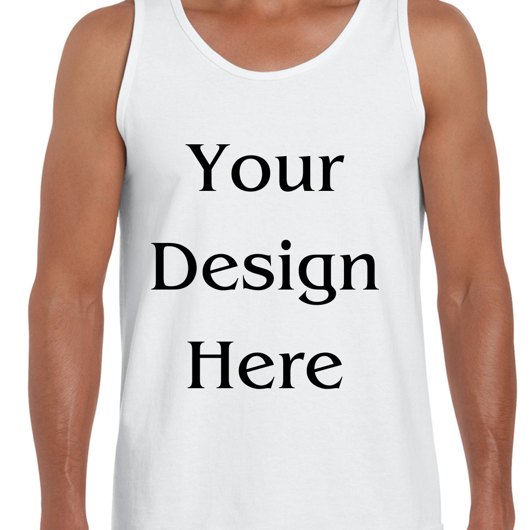 Personalised / Custom Design Mens Vest Top