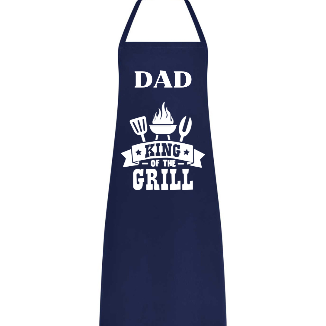 Dad / Papa / Grandad 'King of the Grill Apron
