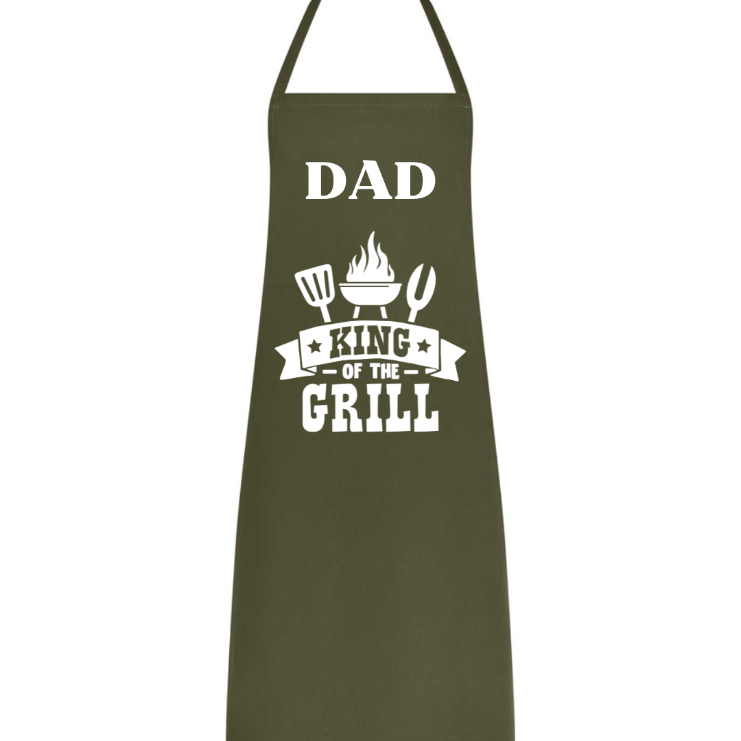 Dad / Papa / Grandad 'King of the Grill Apron