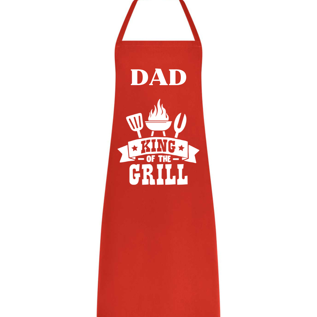 Dad / Papa / Grandad 'King of the Grill Apron