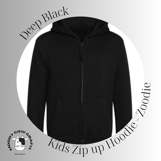 Custom Design Kids Zip Up Hoodie - Zoodie - The Ultimate Face Off 2025