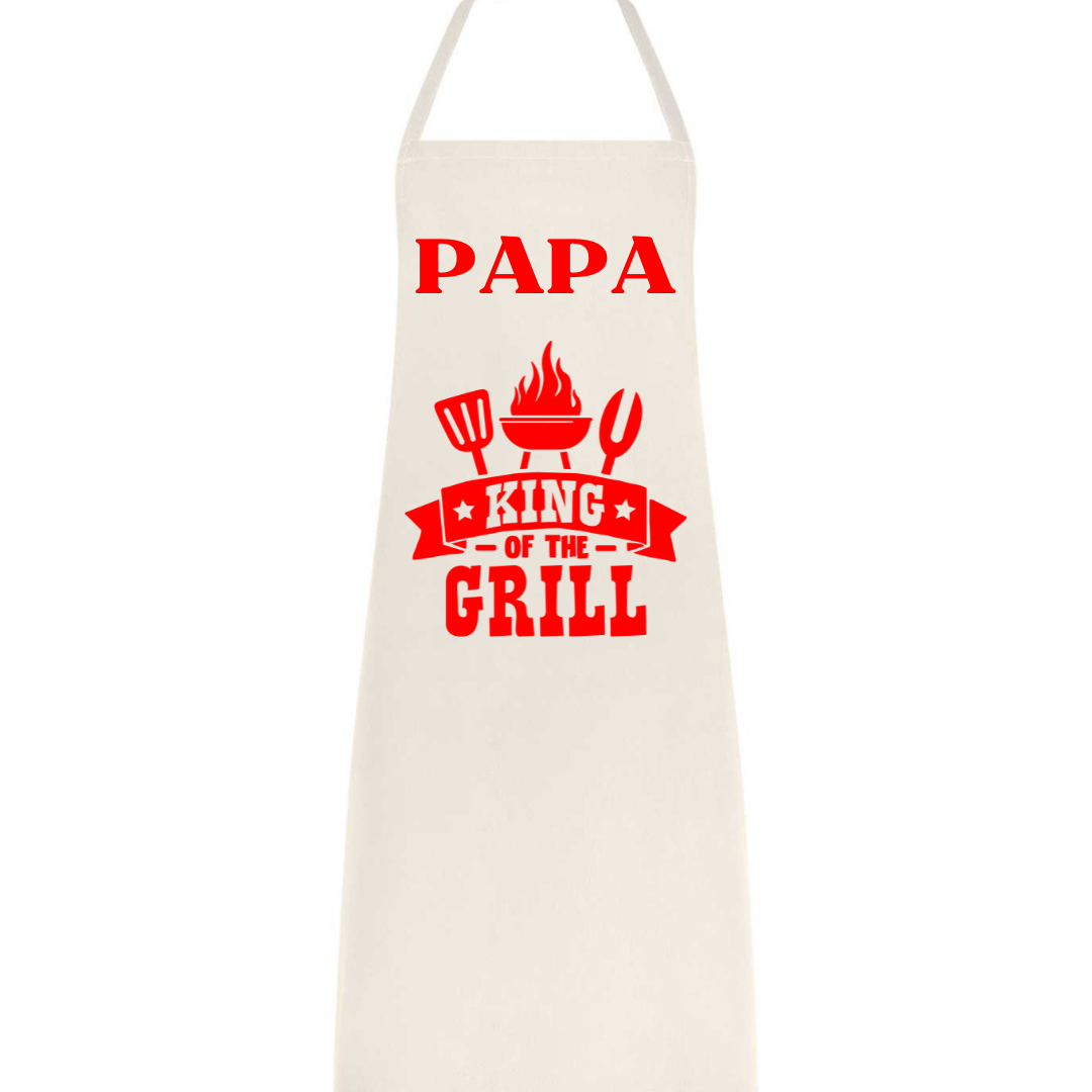 Dad / Papa / Grandad 'King of the Grill Apron