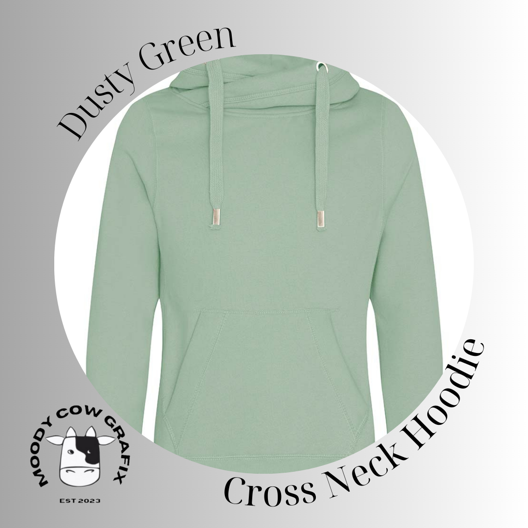 Custom Design - Cross Neck Hibernate Style Hoodie - Two for the Road 2026