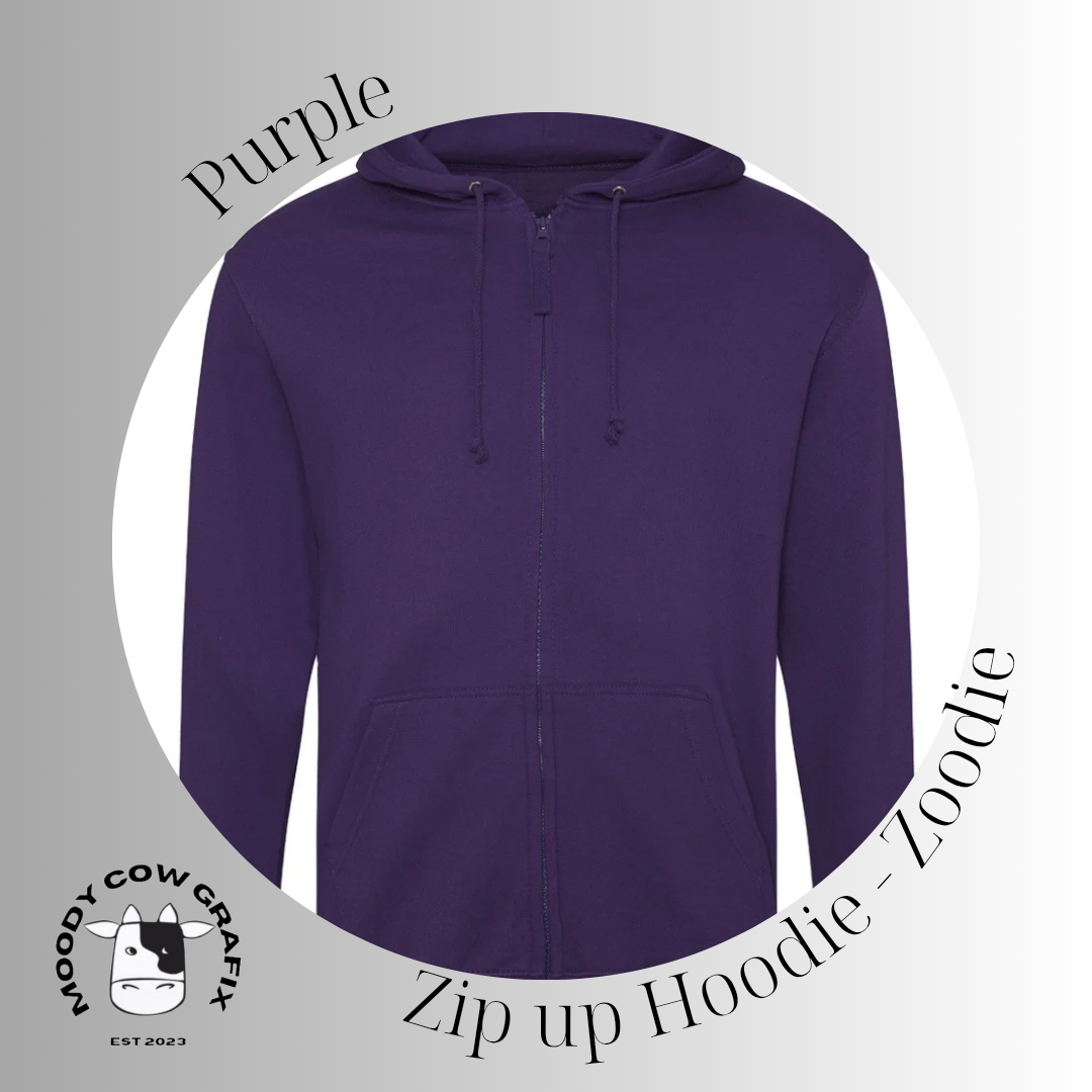 *CUSTOM ORDER* - Custom Design Unisex Zip up Hoodie - Zoodie - The Circus - Summer 2026.