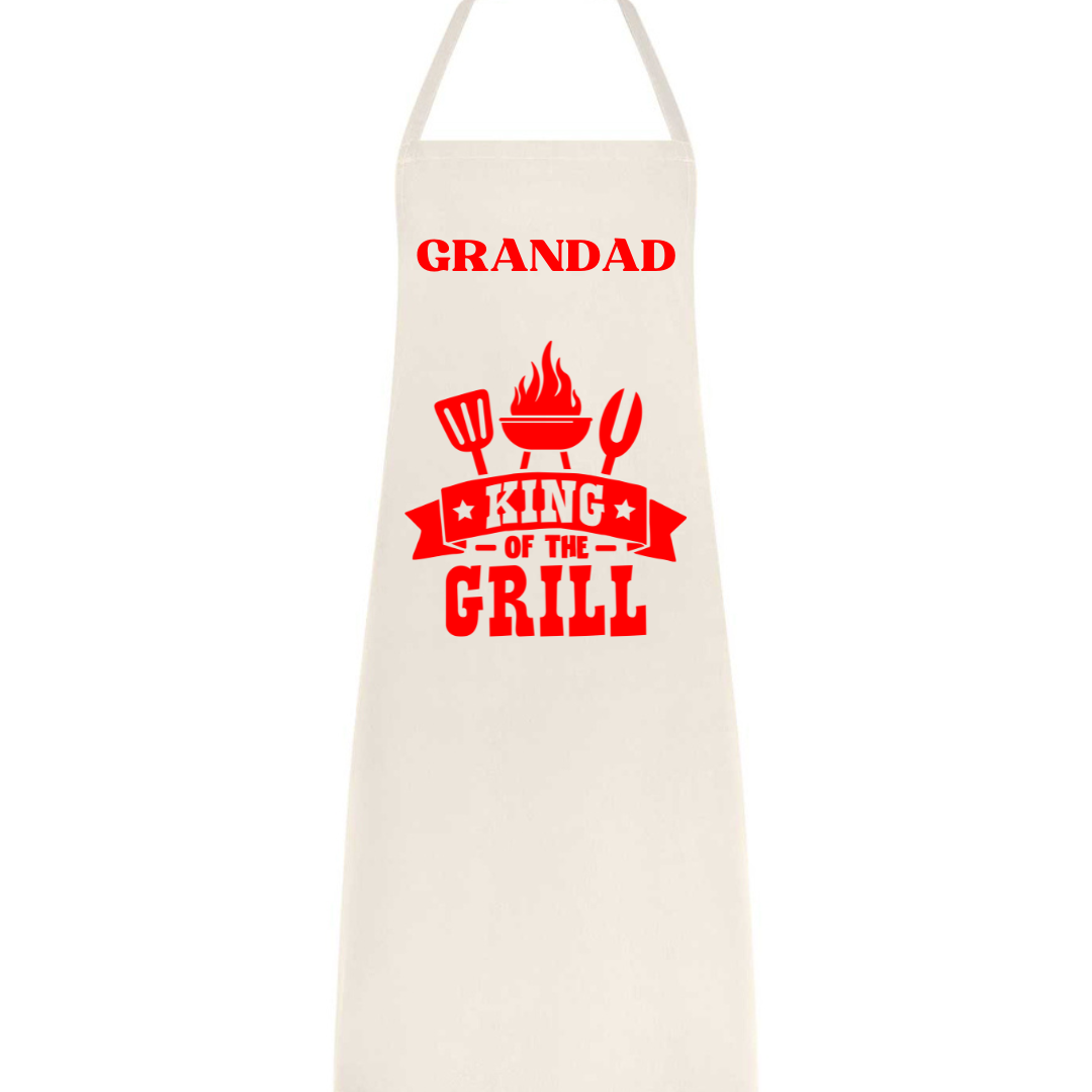 Dad / Papa / Grandad 'King of the Grill Apron