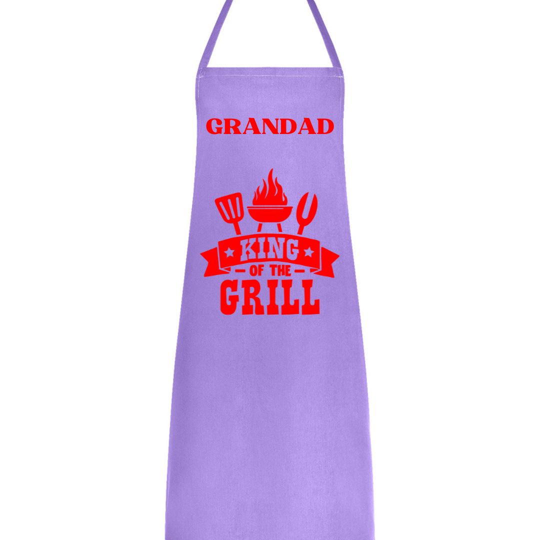 Dad / Papa / Grandad 'King of the Grill Apron