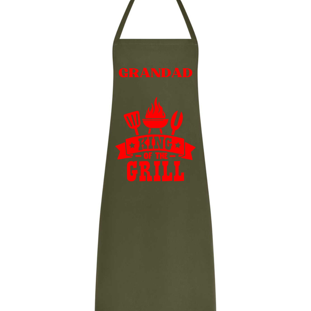 Dad / Papa / Grandad 'King of the Grill Apron