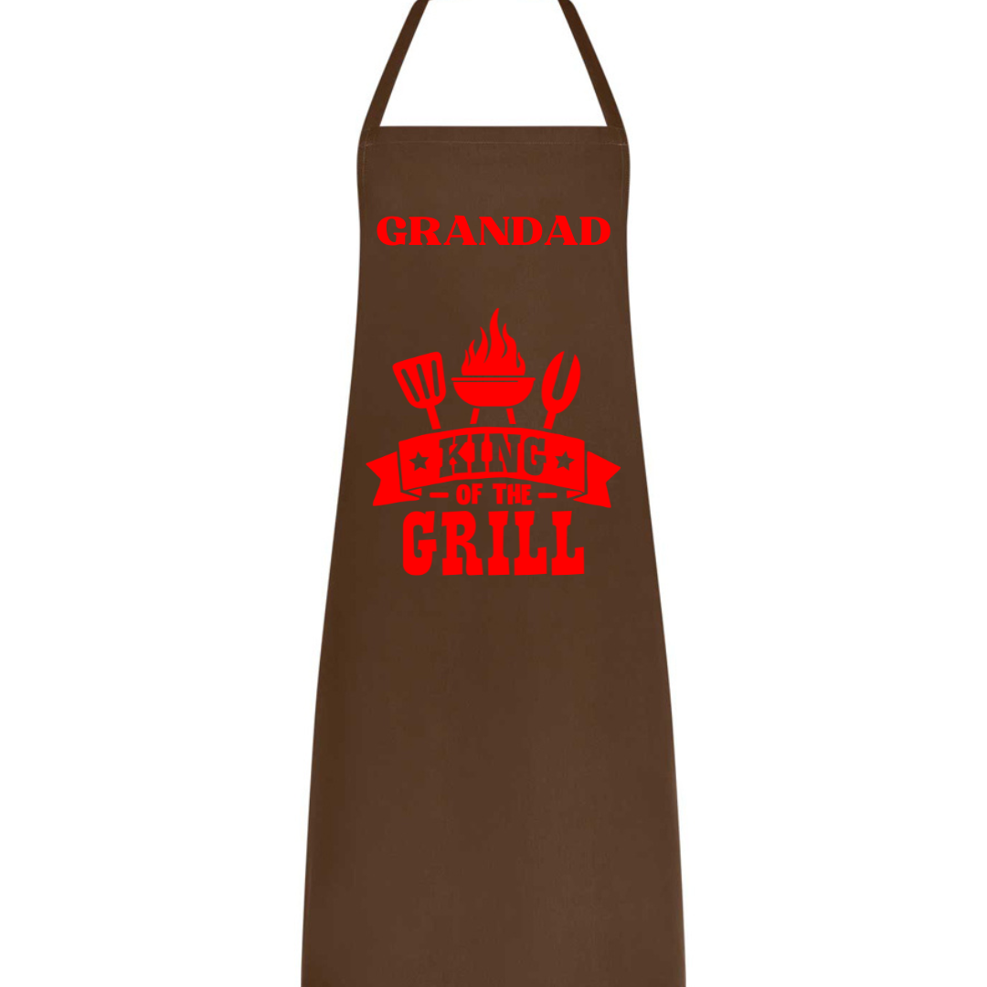 Dad / Papa / Grandad 'King of the Grill Apron