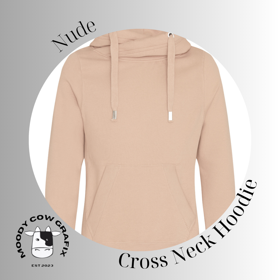 Custom Design - Cross Neck Hibernate Style Hoodie - Two for the Road 2026
