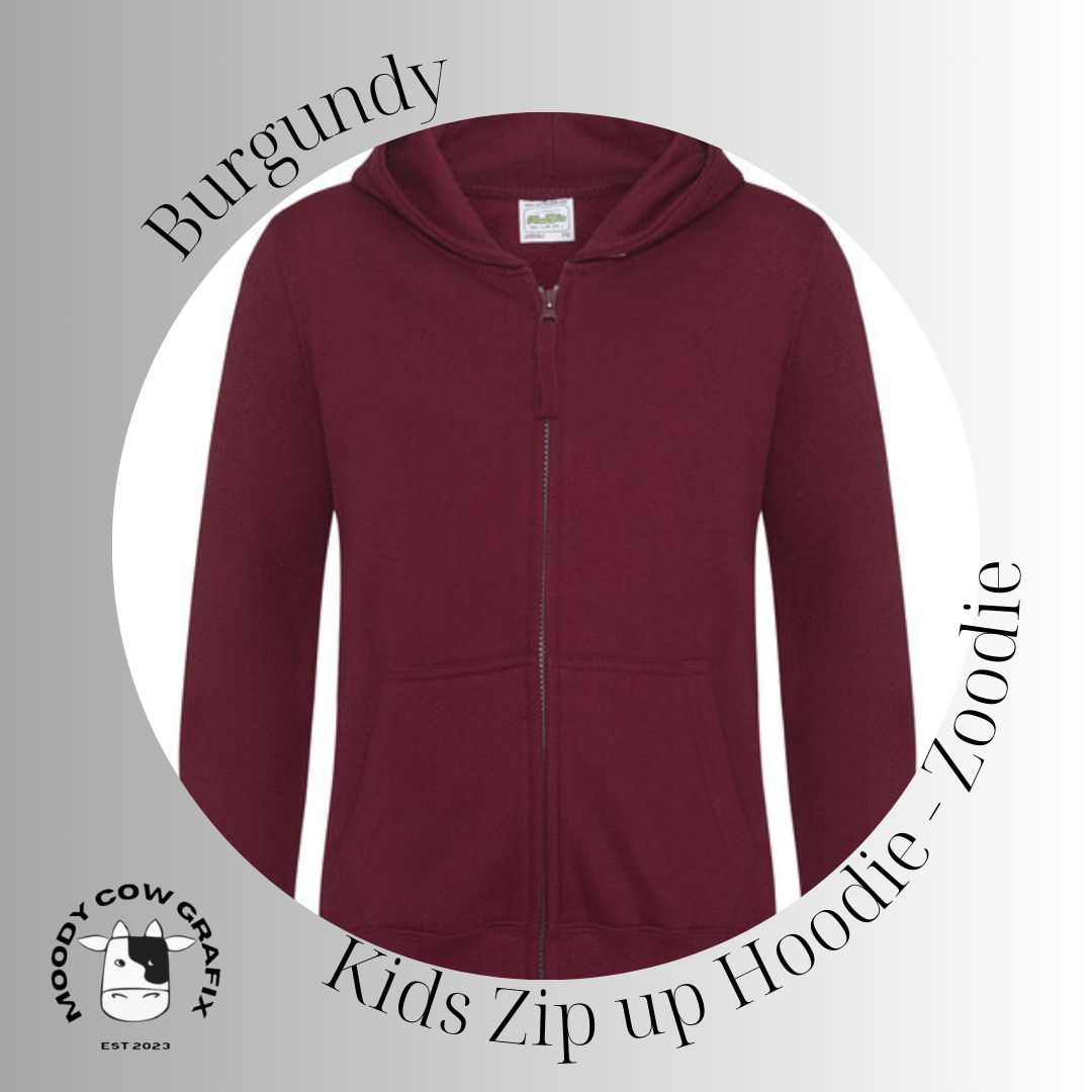 Custom Design Kids Zip Up Hoodie - Zoodie - The Ultimate Face Off 2025
