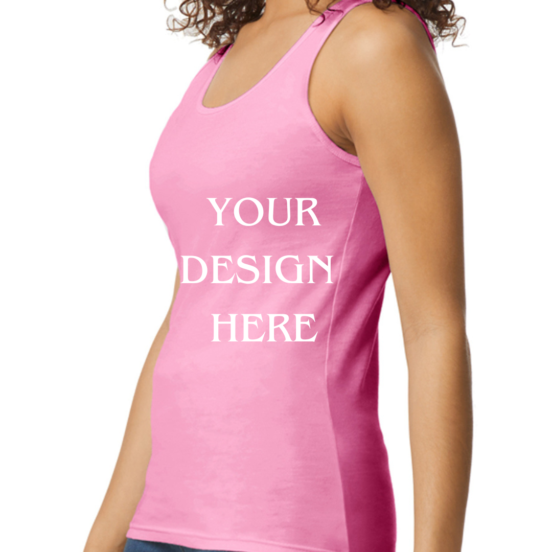 Personalised / Custom Design Ladies Vest / Tank Top