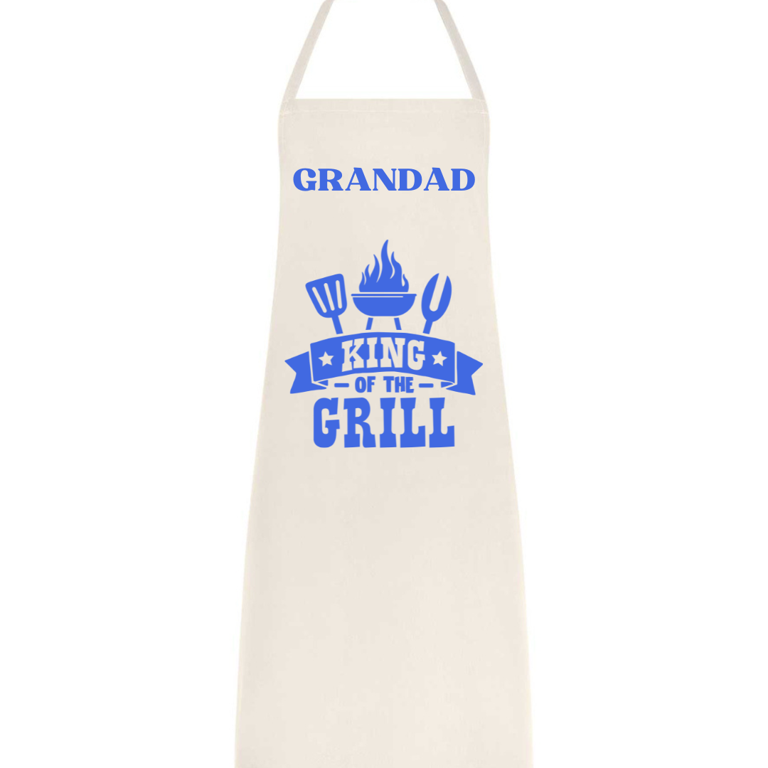 Dad / Papa / Grandad 'King of the Grill Apron