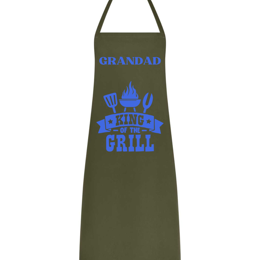 Dad / Papa / Grandad 'King of the Grill Apron