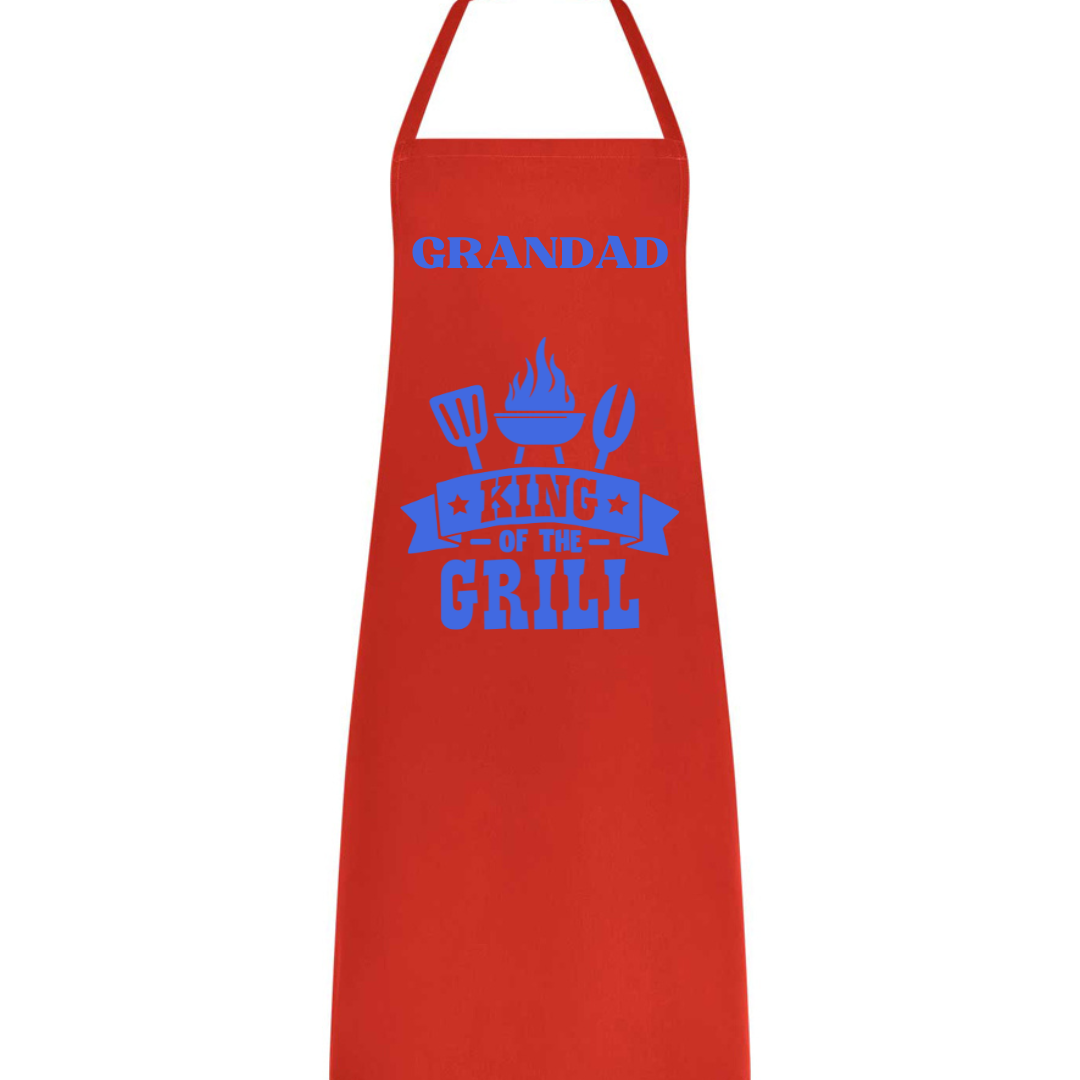Dad / Papa / Grandad 'King of the Grill Apron