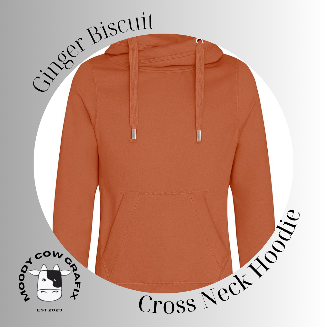 Custom Design - Cross Neck Hibernate Style Hoodie - Two for the Road 2026