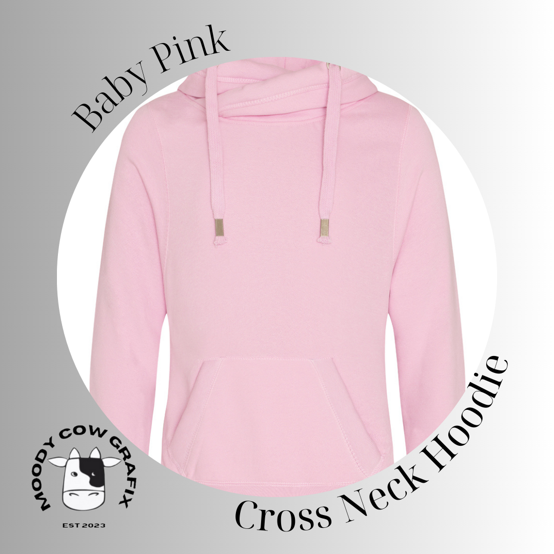 Custom Design - Cross Neck Hibernate Style Hoodie - Two for the Road 2026