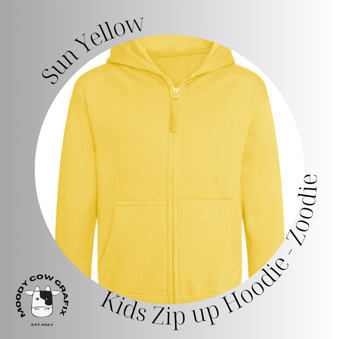 Custom Design Kids Zip Up Hoodie - Zoodie - The Ultimate Face Off 2025