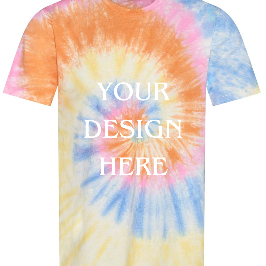 Custom Design Tie Dye T-Shirt