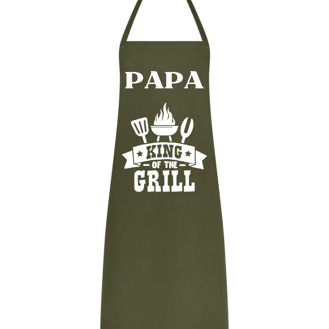 Dad / Papa / Grandad 'King of the Grill Apron