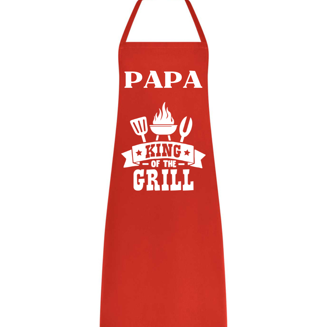 Dad / Papa / Grandad 'King of the Grill Apron