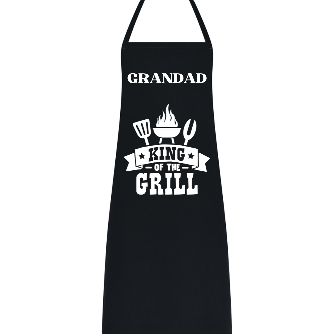 Dad / Papa / Grandad 'King of the Grill Apron