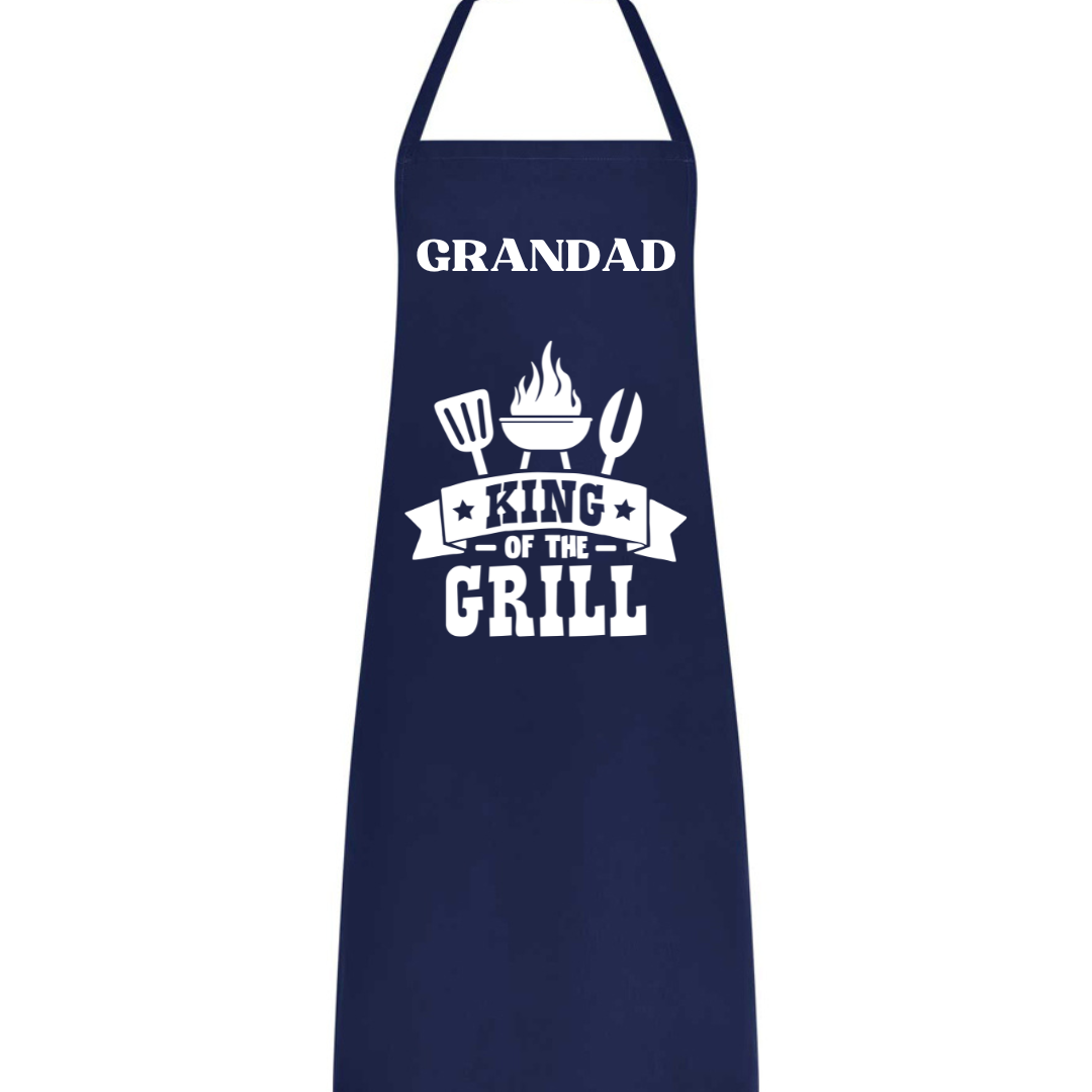 Dad / Papa / Grandad 'King of the Grill Apron
