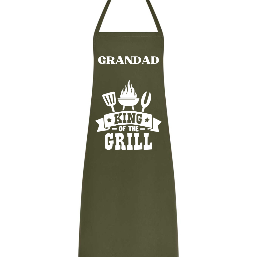 Dad / Papa / Grandad 'King of the Grill Apron