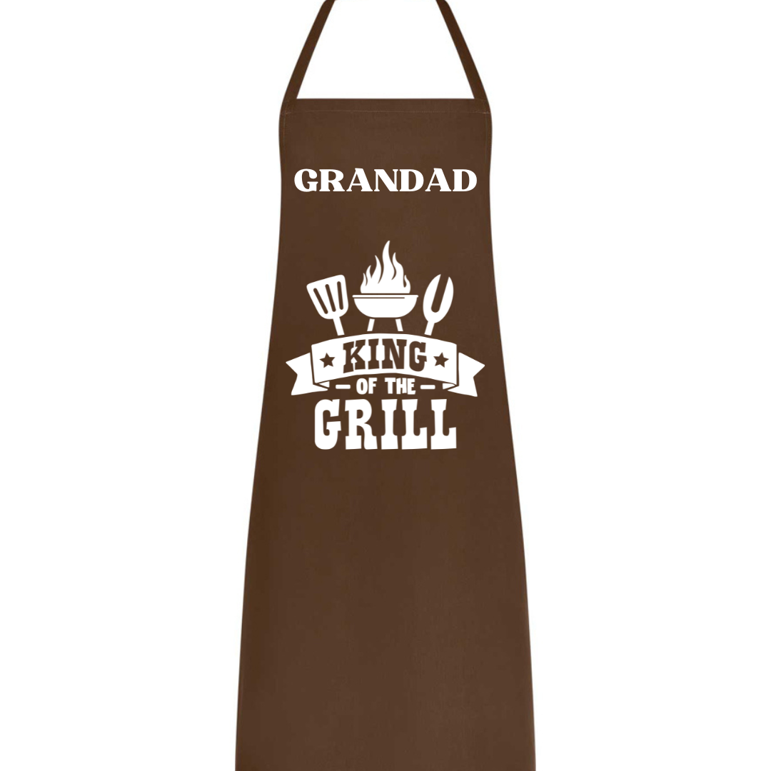 Dad / Papa / Grandad 'King of the Grill Apron