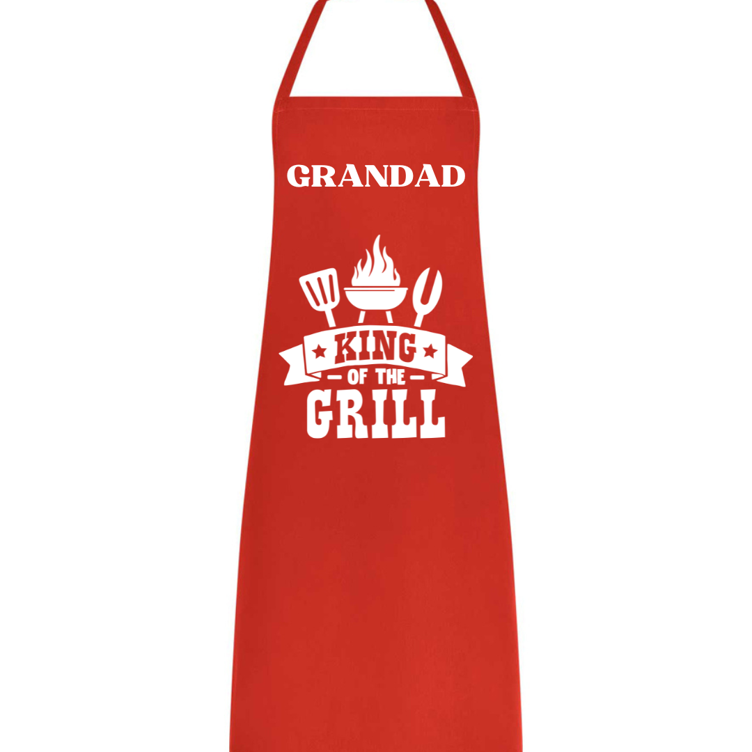 Dad / Papa / Grandad 'King of the Grill Apron