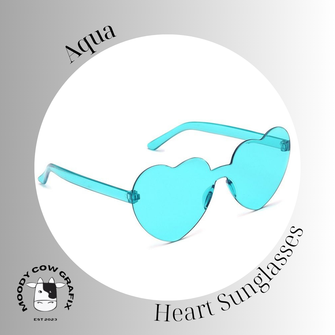 Personalised Heart Sunglasses - Arm Personalisation - The Circus - Summer 2026