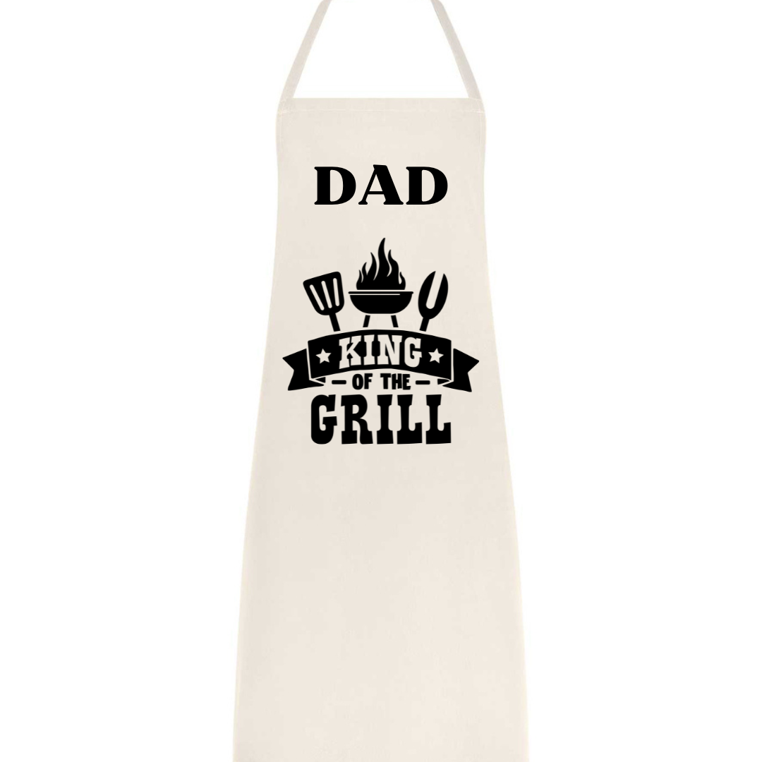 Dad / Papa / Grandad 'King of the Grill Apron
