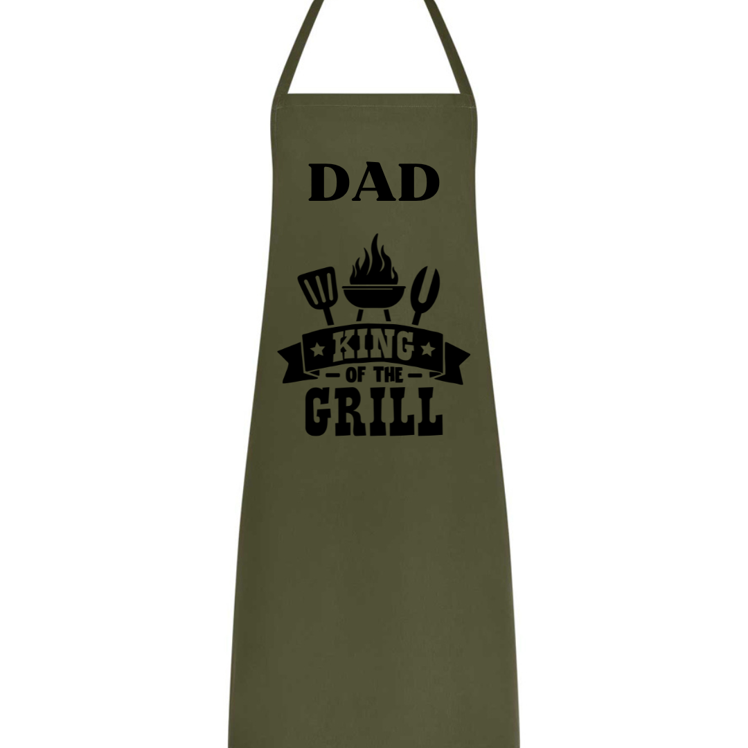 Dad / Papa / Grandad 'King of the Grill Apron