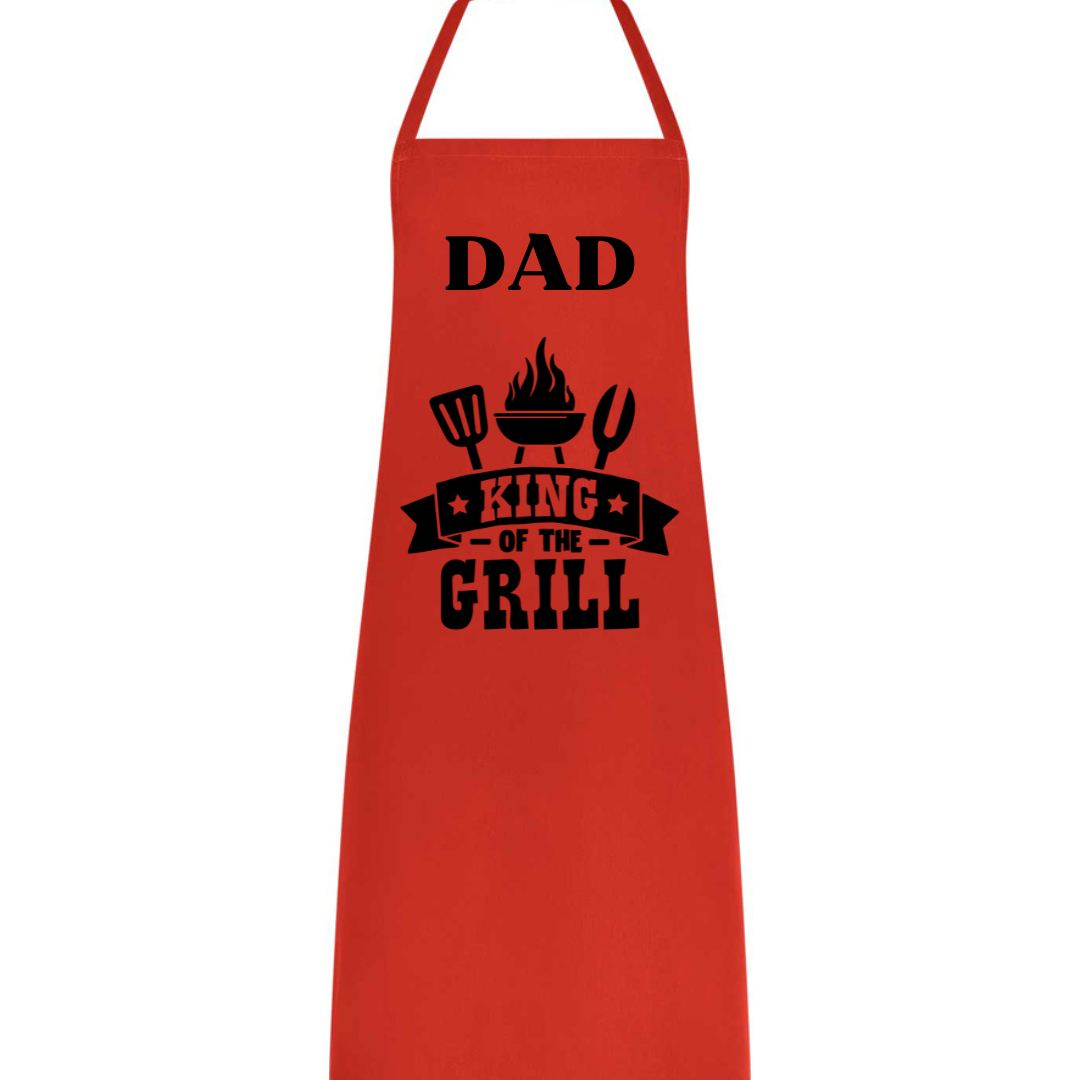 Dad / Papa / Grandad 'King of the Grill Apron