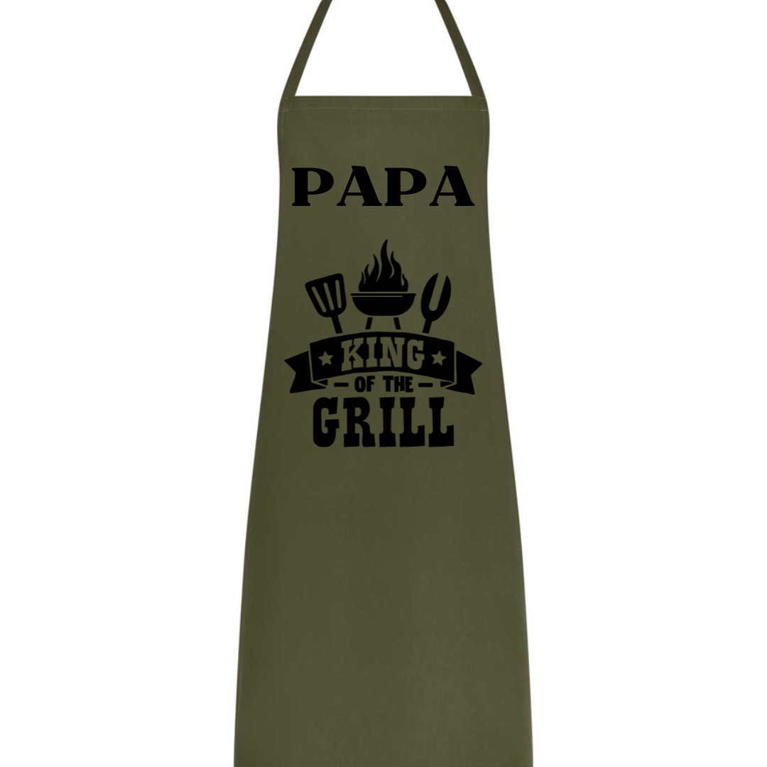 Dad / Papa / Grandad 'King of the Grill Apron