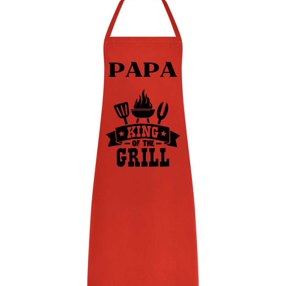 Dad / Papa / Grandad 'King of the Grill Apron
