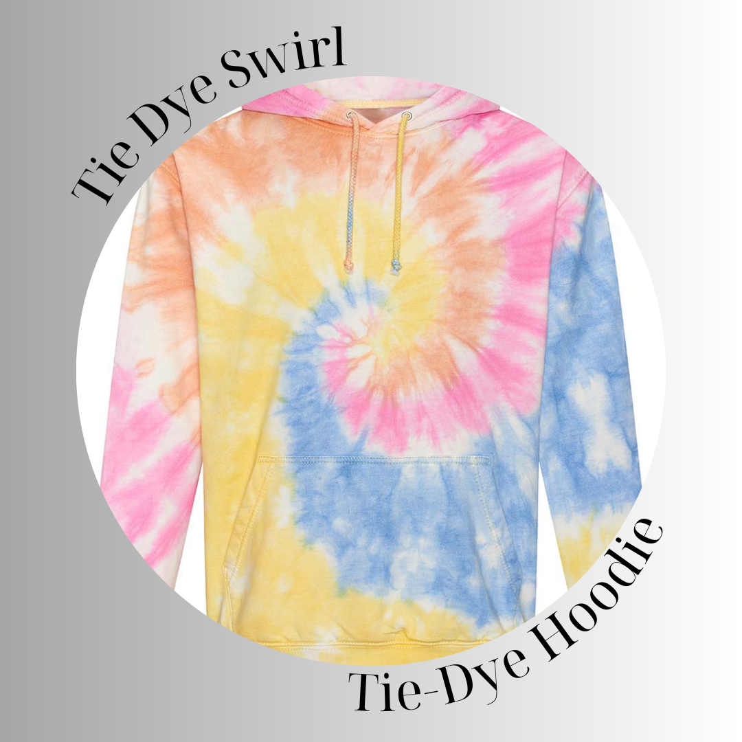 Custom Design Tie Dye Hoodie - Two for the Road 2026