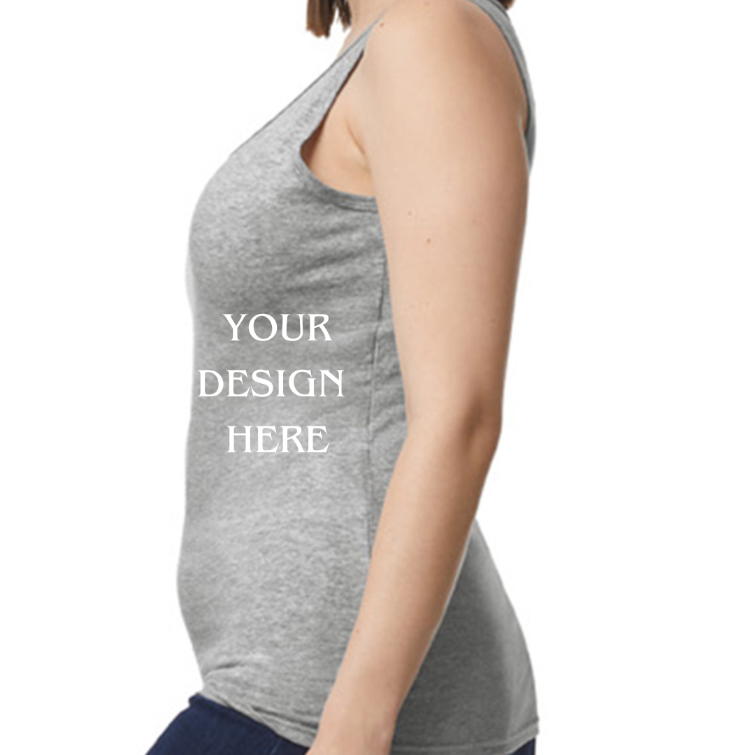 Personalised / Custom Design Ladies Vest / Tank Top