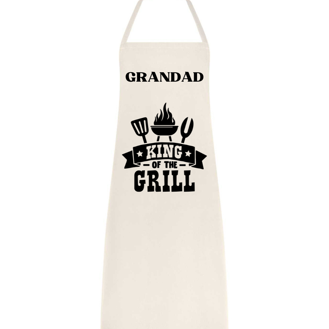 Dad / Papa / Grandad 'King of the Grill Apron