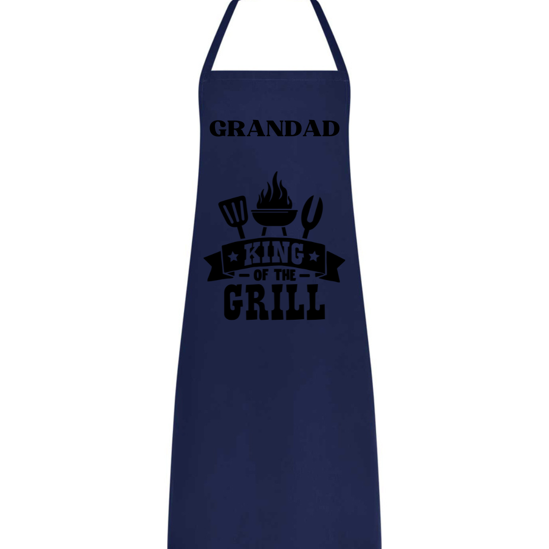 Dad / Papa / Grandad 'King of the Grill Apron