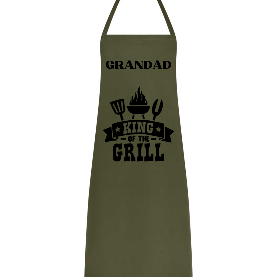 Dad / Papa / Grandad 'King of the Grill Apron