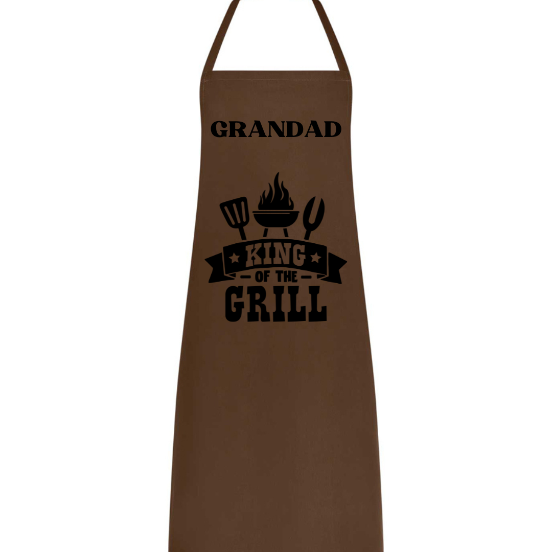 Dad / Papa / Grandad 'King of the Grill Apron
