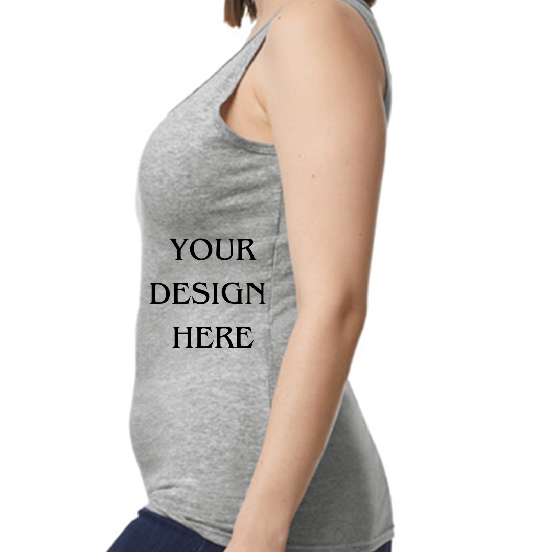 Personalised / Custom Design Ladies Vest / Tank Top