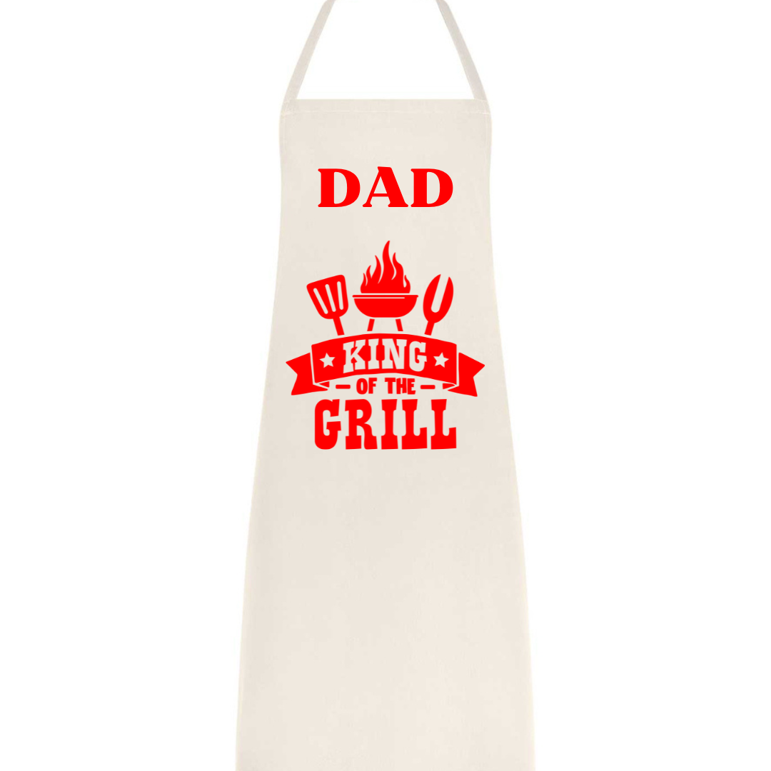 Dad / Papa / Grandad 'King of the Grill Apron