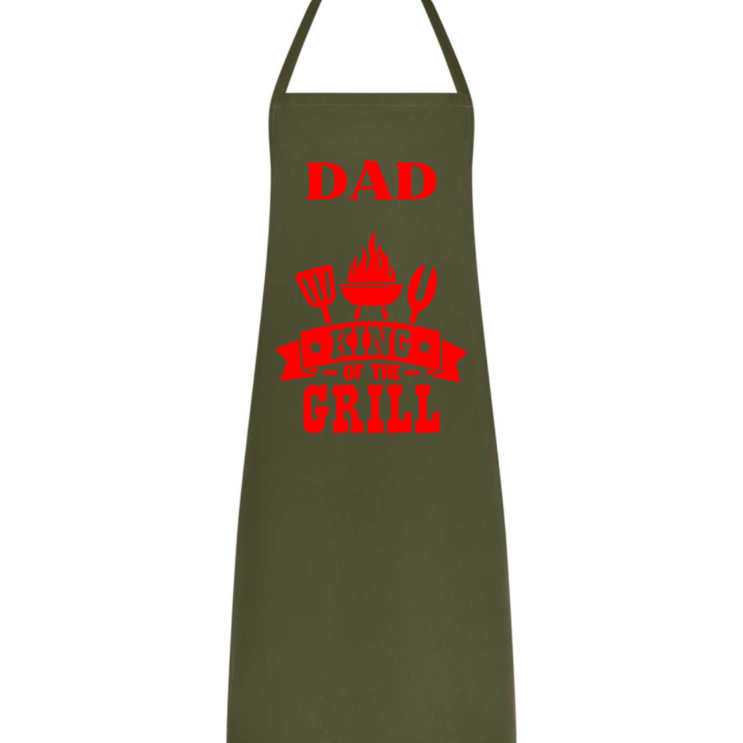 Dad / Papa / Grandad 'King of the Grill Apron