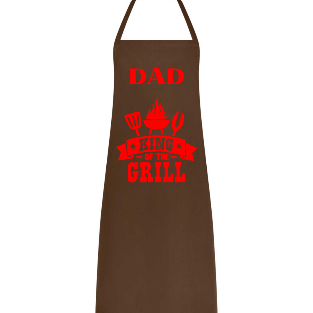 Dad / Papa / Grandad 'King of the Grill Apron
