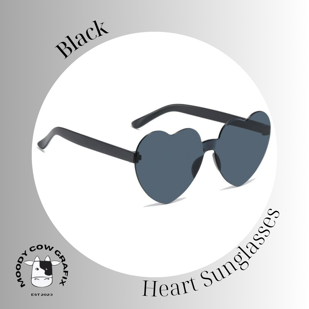 Personalised Heart Sunglasses - Arm Personalisation - The Circus - Summer 2026