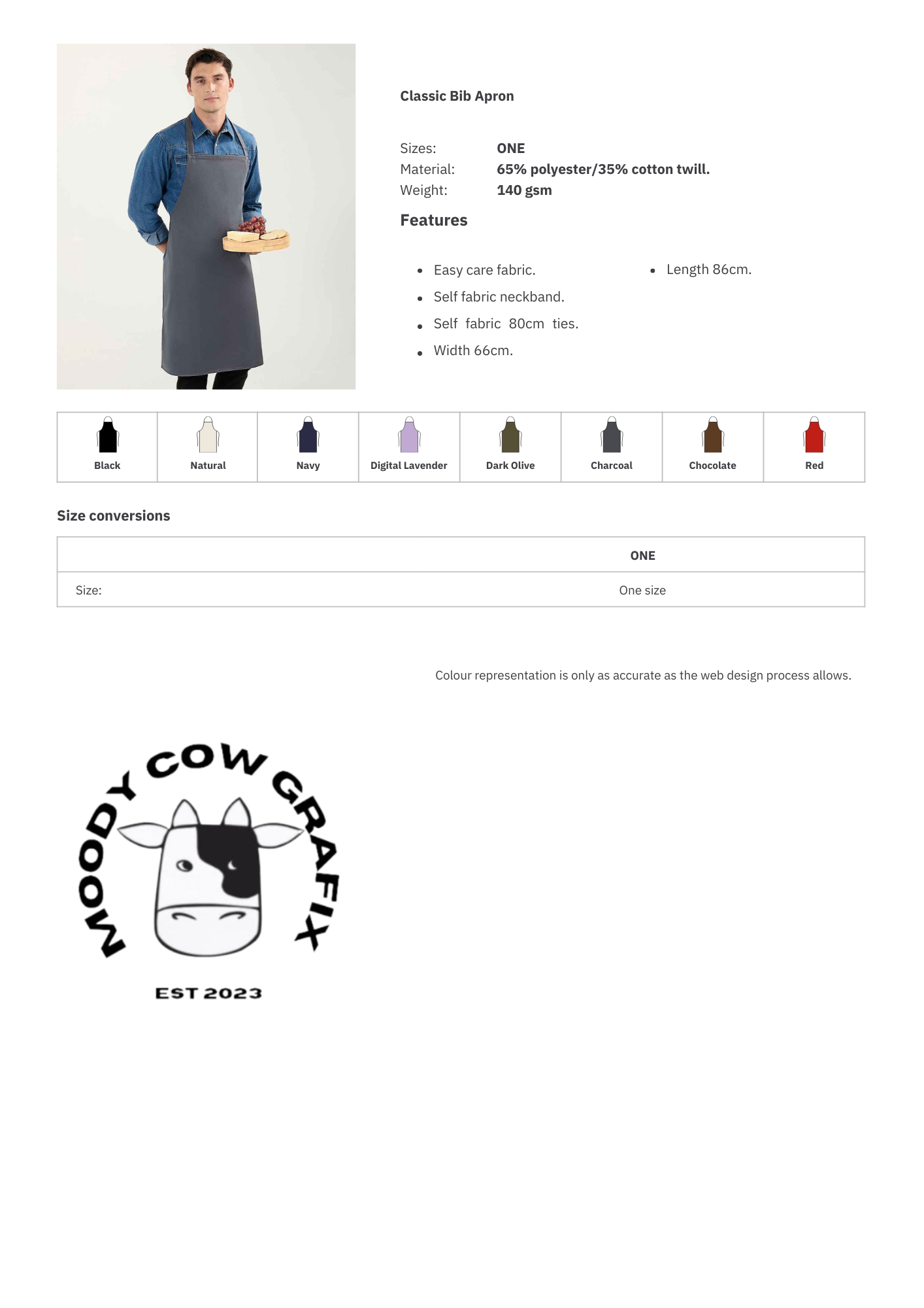 Dad / Papa / Grandad 'King of the Grill Apron