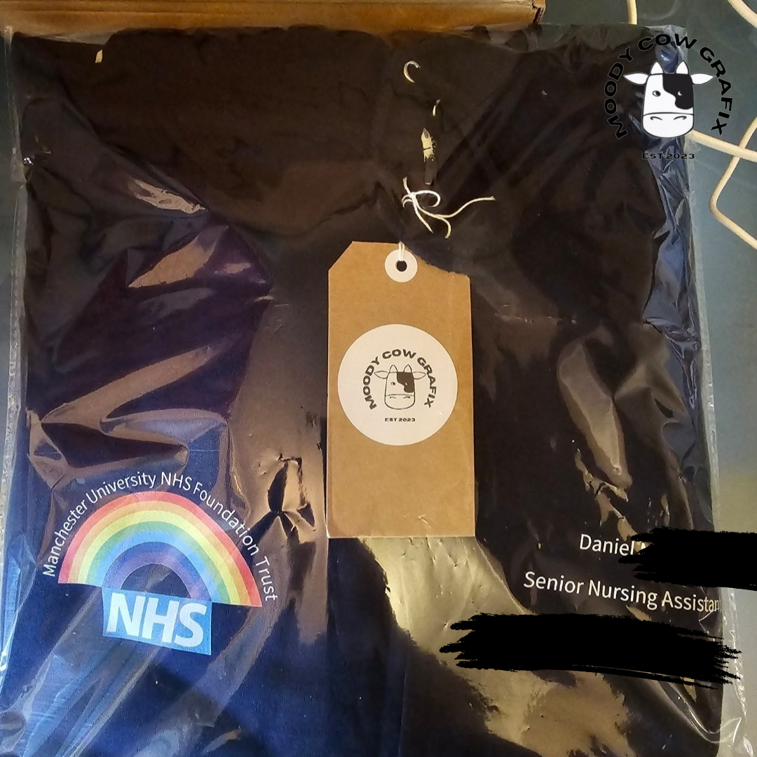 Custom design Zip up Hoodie - Rainbow / Badge