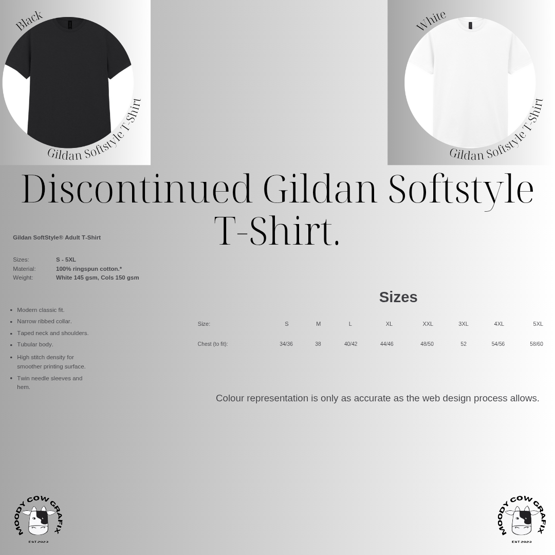 Custom Design -Unisex T-Shirt - The Circus - Summer 2026 (Gildan Brand - Stock Clearance)