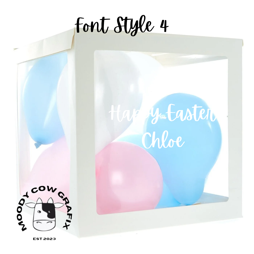 Easter Balloon Boxes